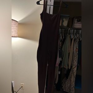 Skims short sleeve jumpsuit